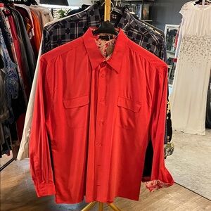 Tulliano Red Men's Shirt